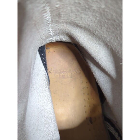 Dr. Martens Size 8 Women's White Floral Boho Combat Boots Pascal Fairy Grunge - Picture 9 of 16